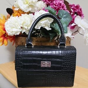 ☆☆☆ 2 For $50☆☆☆ Mini Kelly Style Croc Embossed Bag